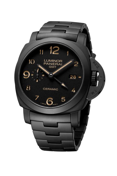 luminor panerai gmt ceramic replica|panerai luminor gmt 44mm.